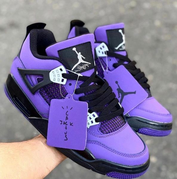 Air Jordan 4 Travis Scott Purple