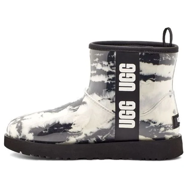(WMNS) UGG Classic Clear Mini Marble LOGO 1120778-BLK