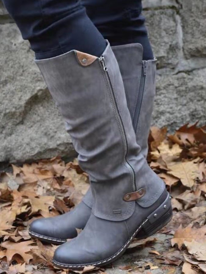 Vintage Solid Martin Boots