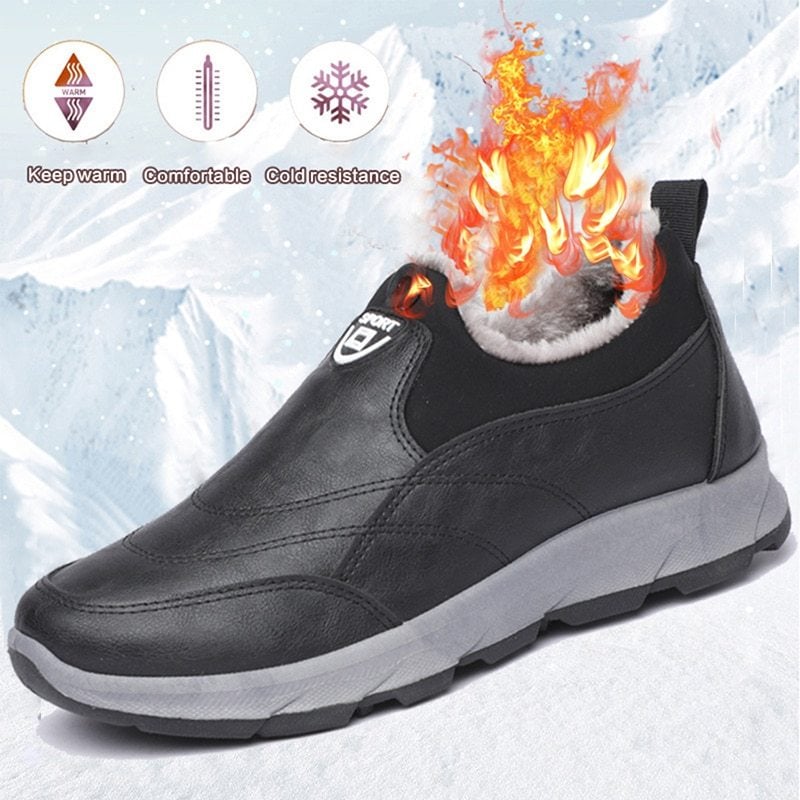 🎉Early New Year Hot Sale -50% OFF - Men's Winter Waterproof Non-Slip Snow Boots[PAIN REDUCTION⚡]